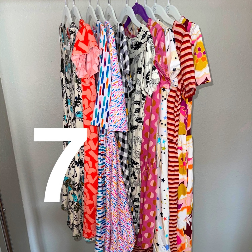 7 DOT DOT SMILE TWIRLY DRESSES